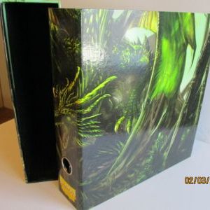Dragon Shield 3-ringkaft in cassette, blauwe kleur