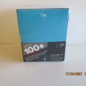 Standard 100+ deckbox blauw,  Ultra Pro