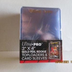 Toploader Gold Foil Rookie standard