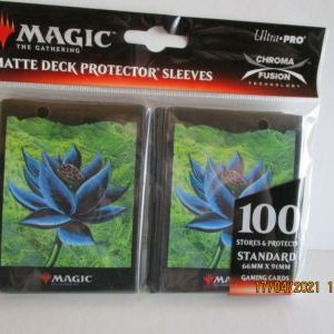 Standard, 100 matte Deck Protector sleeves Black Lotus, Ultra Pro