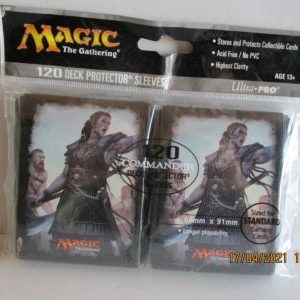 Standard, 120 deck Protector sleeves, Commander, Ultra Pro
