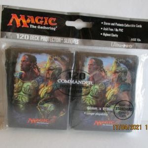 Standard, 120 Deck Protector sleeves Commander, Ultra Pro