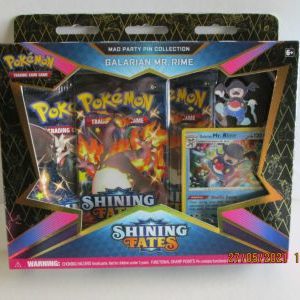 Mad Party pin collection Galarian Mr. Rime van Shining Fates