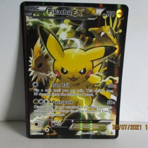 Oversized card Pikachu EX