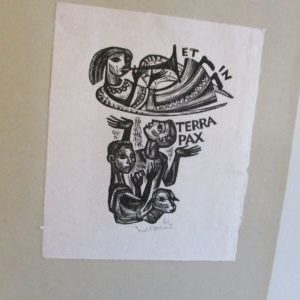 van den Hoeven Elly, gravure Terra Pax