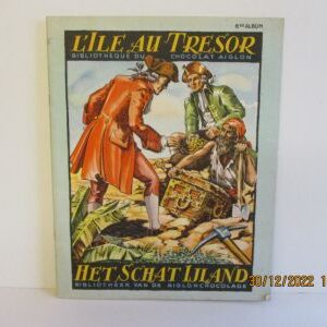 Het Schatteneiland, uitgaven van chocolade Aiglon, 6de album