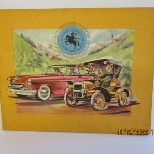 Historisch overzicht van de auto, uitgave Chocolade Jacques