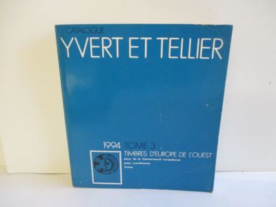 Yvert et Tellier, Edition 1994, Tome 3, Timbres d'Europe de l"Ouest
