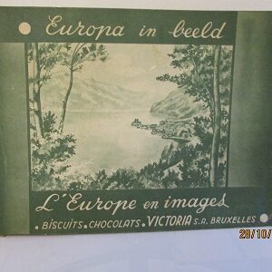Europa in beeld, deel 3 groene kaft, uitgave Chocolade Victoria