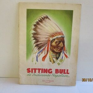 Sitting Bull de Indiaanse Napoleon, uitgave Chocolat Martougin