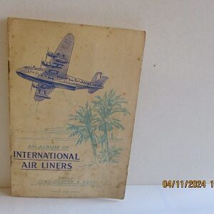 International Air Liners, uitgave Tabacco Great Britain