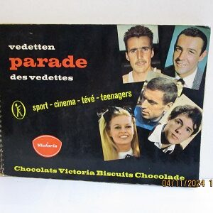 Vedetten Parade, Album 1, sport-cinema-tévé-teenagers, uitgift Chocolade Victoria