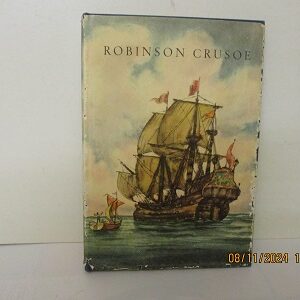 Robinson Crusoe, uitgave Artis-Historia, 1951, met stofwikkel