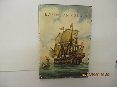 Robinson Crusoe, uitgave Artis-Historia, 1951, met stofwikkel