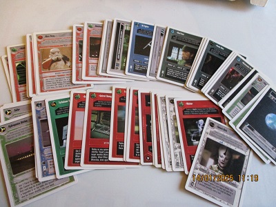 Star Trek, Base Unlimited, lot 22 different cards
