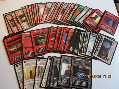 Star Trek, Limited, lot 47 different cards