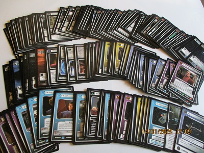 Star Trek, Deep Space Nine, lot 156 different cards