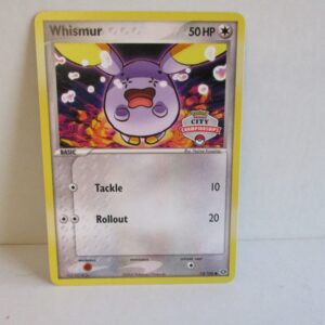 Whismur, City Championship, 23/106, Ex Emerald, Near Mint