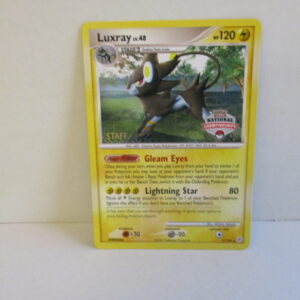 Luxray, Diamond and Pearl, 7/130, Staff, National Championships, Near mint