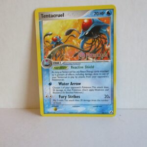 Tentacruel, prerelease card, Gold Stamp, 45/92, Ex Legend Maker