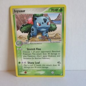 Ivysaur, prerelease card, Gold Stamp, 35/100, Ex Crystal Guardians, Near Mint