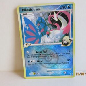 Milotic C, league promo stamped holo reverse, 35/147
