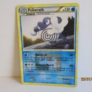 Poliwrath, league promo stamped holo reverse, Unleased, 21/95
