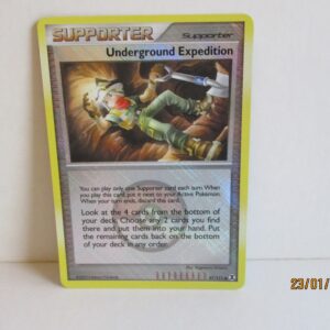 Underground Expedition, league promo stamped holo reverse, Rising Rivals