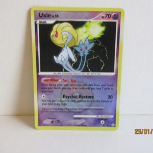 Uxie, league promo, stamped holo reverse, Legends Awakened, 43/146