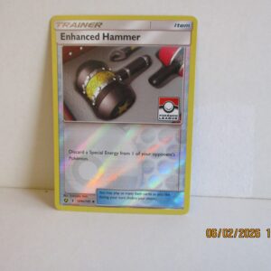 Enhanced Hammer, League stamped promo holo reverse, 124a/145