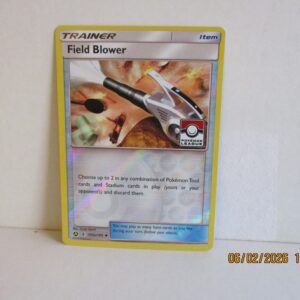 Field Blower, League stamped promo holo reverse, Guardians Rising, 125a/145