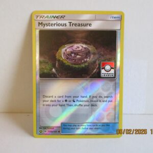 Mysterious Treasure, League stamped promo holo reverse, 113a/131, Legend Maker Ex