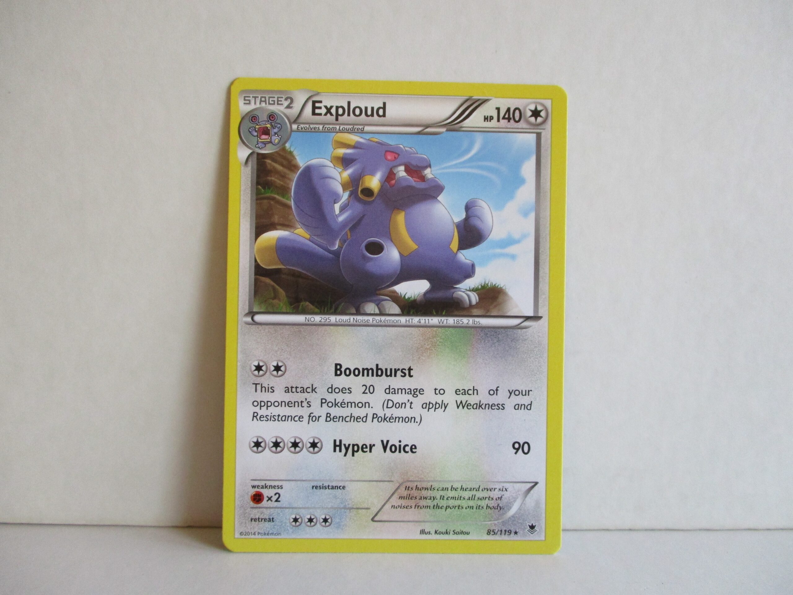 Exploud, (PHP 85) Great Encounters, Rare, Near mint