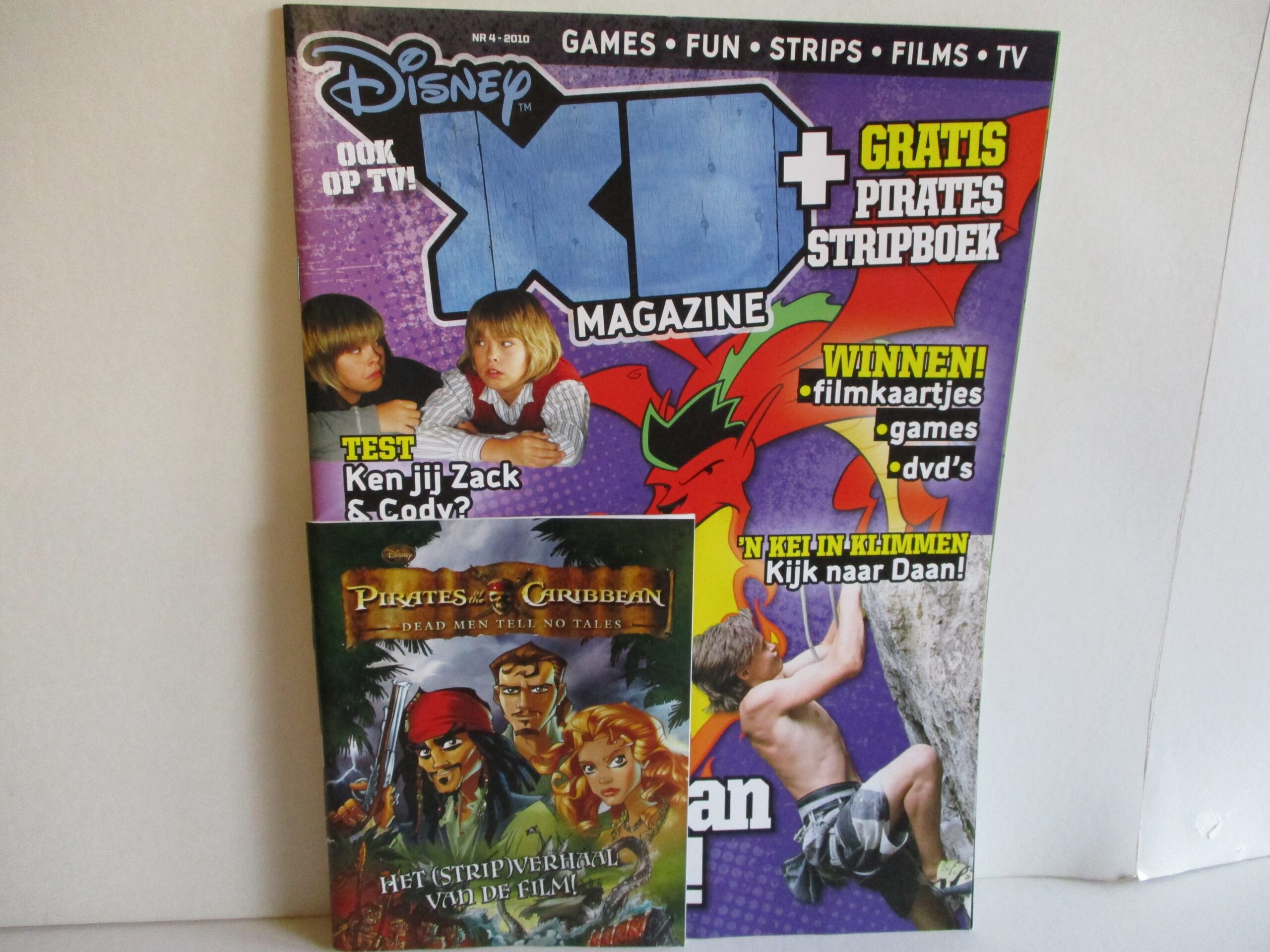 Disney Magazine, nummer 2010, strip Pirates os Caribbean