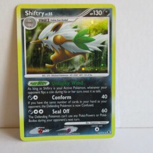 Shiftry, Lv 55 (RR 13), Rising Rivals, RareHolo, Near Mint