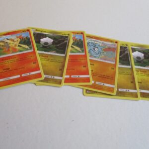 Pokémon, Dragon Majesty, 6 Uncommon cards, near mint