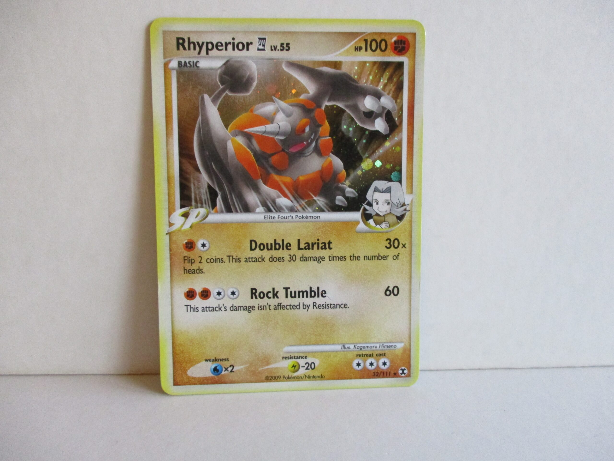 Rhyperior (4) lv 55 (RR32), Rising Rivals, RareHolo, Near Mint