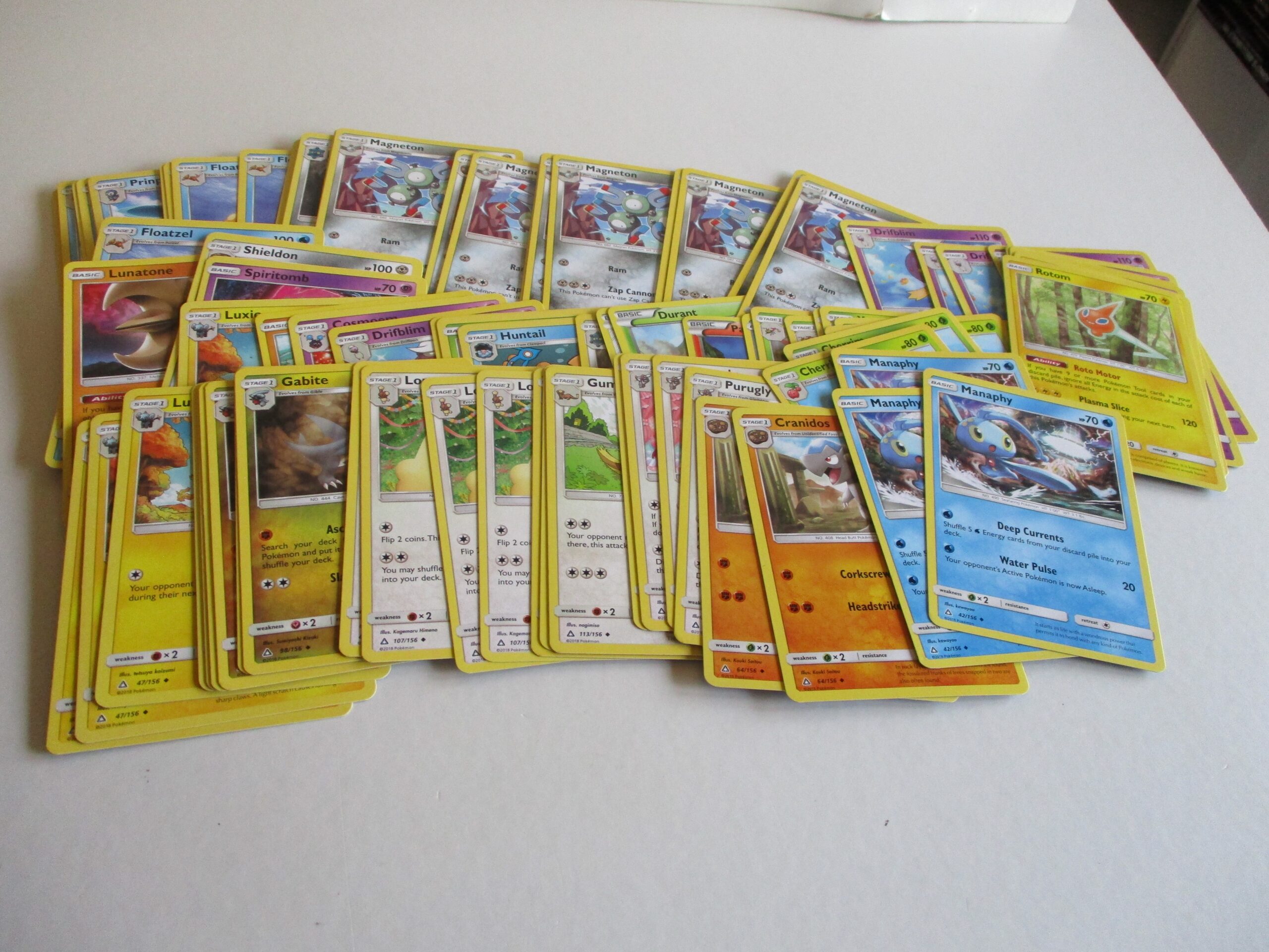 Pokémon, Ultra Prism, loet van 85 Uncommons, Near mint