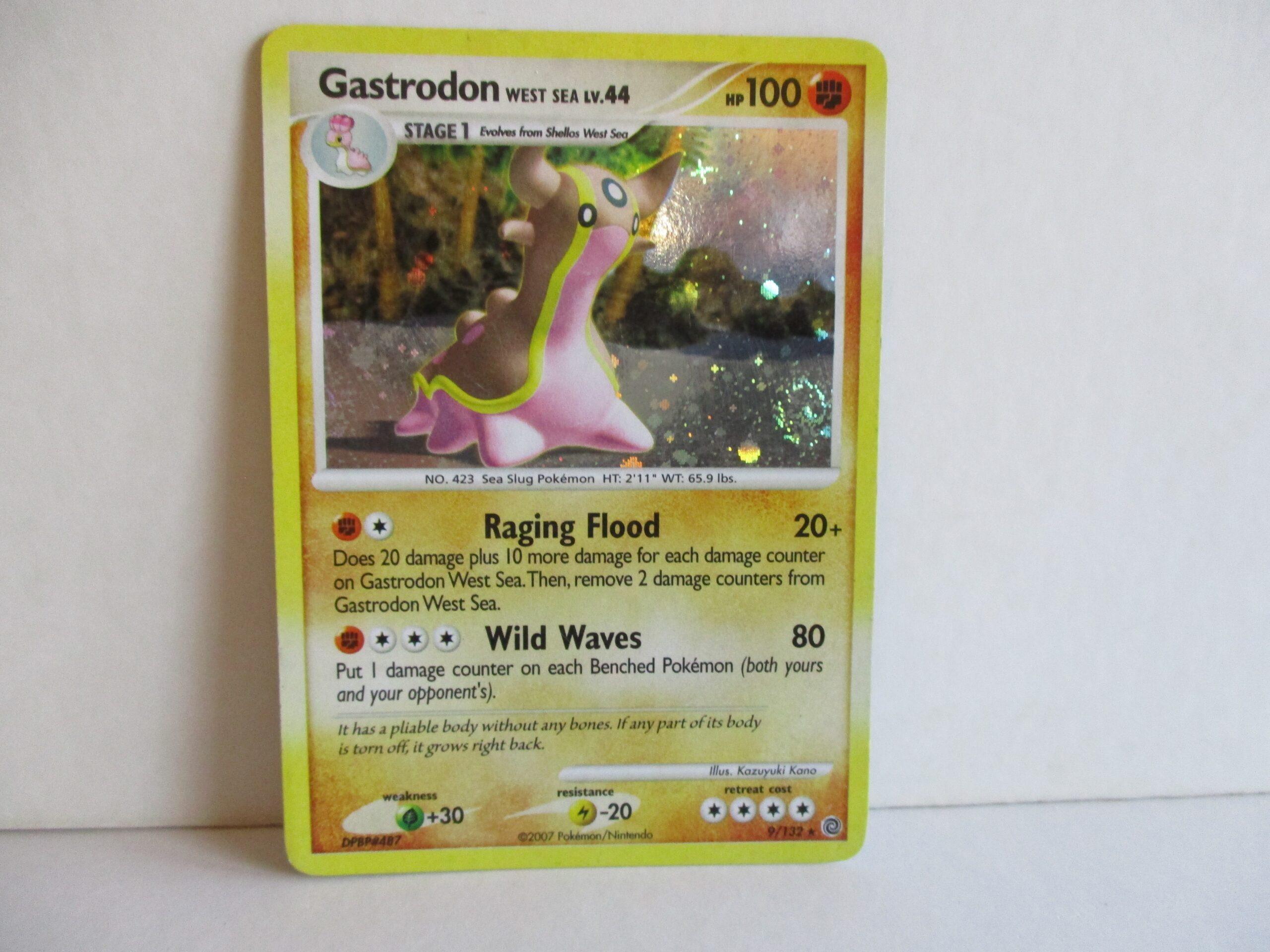 Gastrodon West Sea, Lv 44 (Secret Wonders, RareHolo, Near Mint