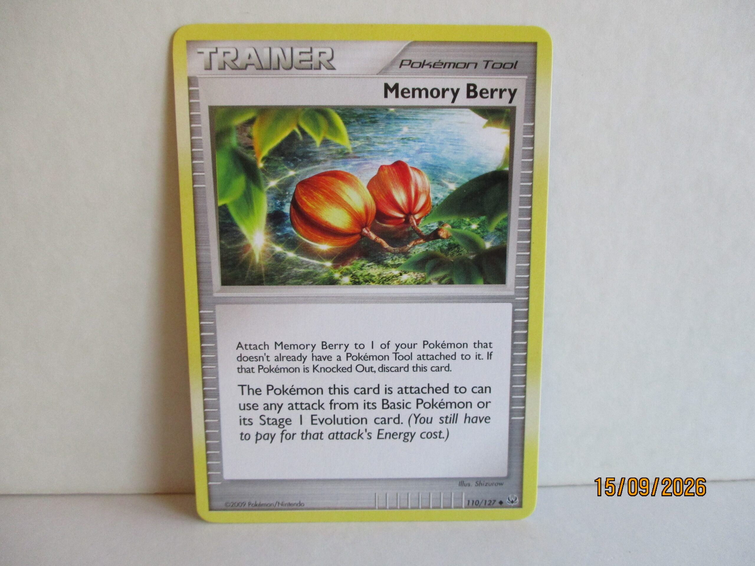 Memory Berry,, Platinum, Uncommonn Near Mint