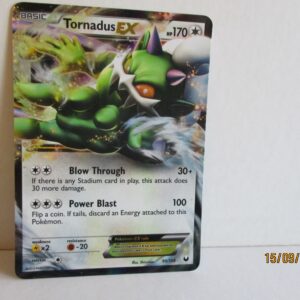 Tornadus Ex, Dark Explorers, Ultra Rare, Near Mint