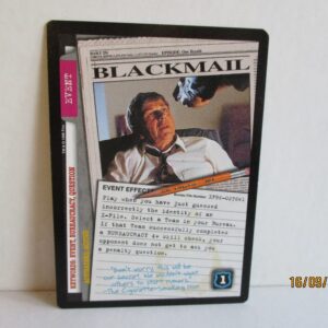 X-Files, Limited Edition, Blackmail, Rare