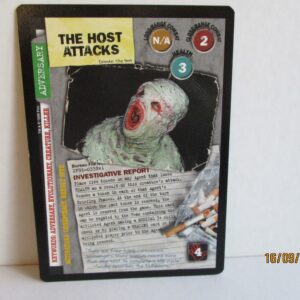 X-Files, Limited Edition, The Host Attack, Rare