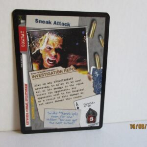 X-Files, Limited Edition, Sneak Attack, Rare