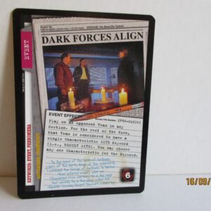 X-Files, Limited Edition, Dark Forces Align, Rare