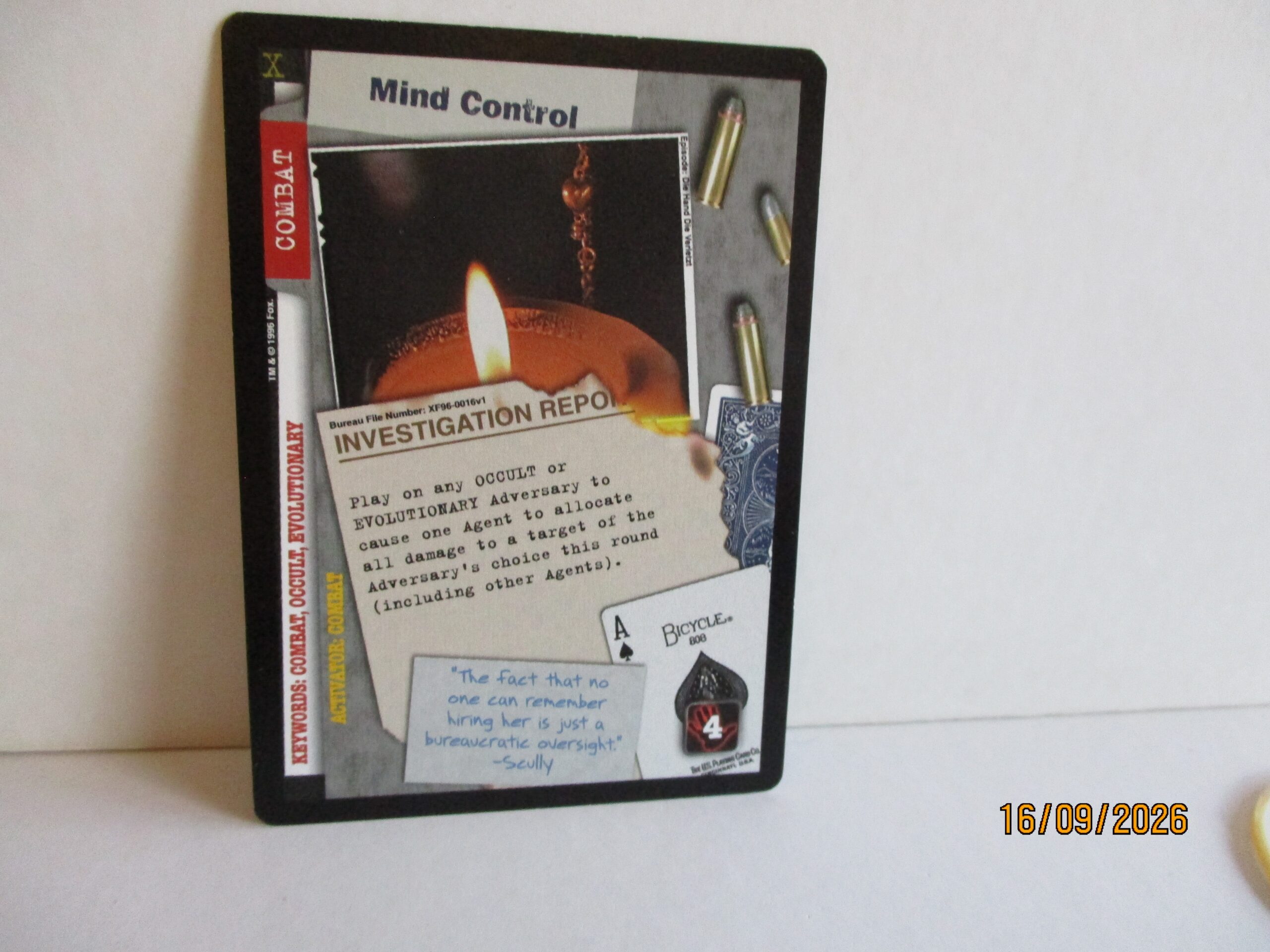 X-Files, Limited Edtiion, Mind Control, Rare