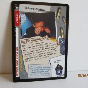 X-Files, Limited Edition, Nerve Strike, Rare